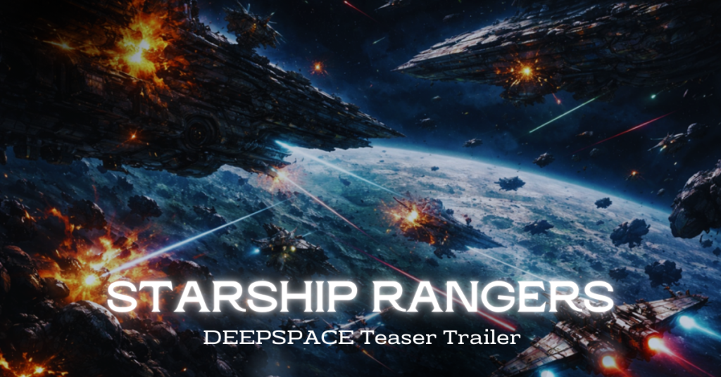 Sharship Rangers Game Ad